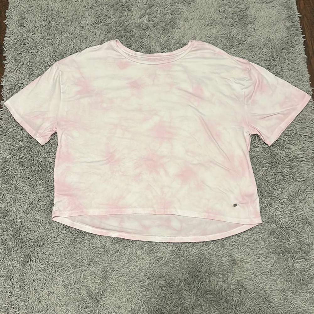 Pink&White Tie-Dye Southern Shirt, Size: Women’s Medium